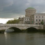 Main entrance of the Marrriot hotel K.. in Zamalek Kairo